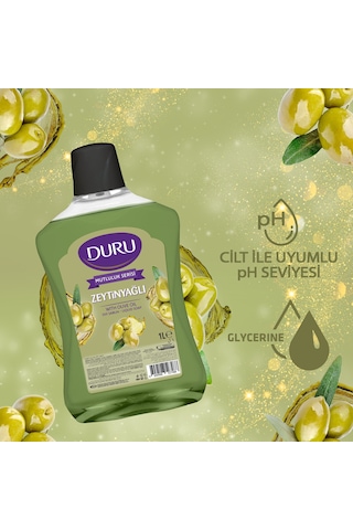 Duru Zeytinyağlı Sıvı Sabun 3 x 1 L