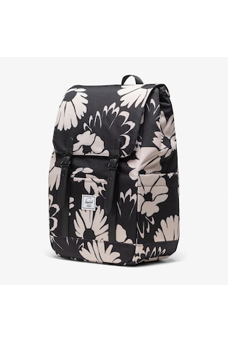Herschel Retreat Flowers Unisex Siyah Sırt Çantası 11400 Siyah