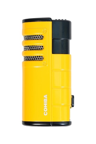 Cohiba 3 Torch Pürmüz Delicili Sarı Puro Çakmağı - Tr9590
