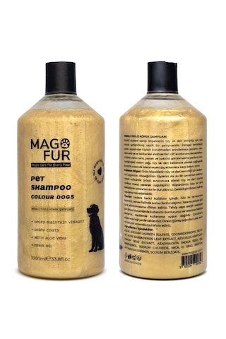 Mago Fur Renkli Tüylü Köpek Şampuanı - 1000 Ml