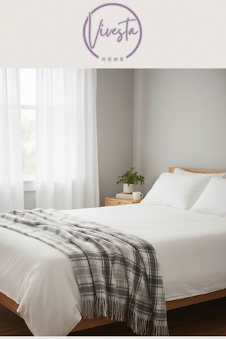 Scotch Battaniye 180 220 Cm Lüks, Yumuşacık Ve Sıcak Tutucu Konfor Battaniyesi Gri