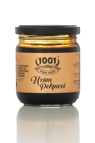 1001 Çiftliği Doğal Üzüm Pekmezi 200gr Katkısız