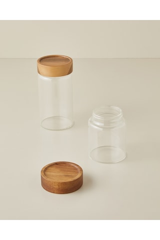 English Home Briony Borosilikat Kavanoz 580 Ml Kahve Kahve