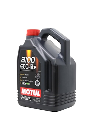 Motul 8100 Eco-Lite 0W-20 Dexos1 Tam Sentetik Motor Yağı 4 x 5 L