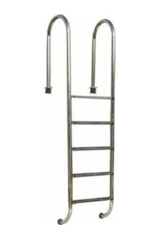 DEV PASLANMAZ 5 Basamak Muro Havuz Merdiven AISI 316 Kalite