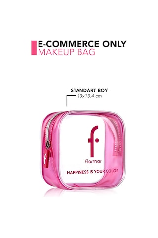 Flormar Transparan Makyaj Çantası