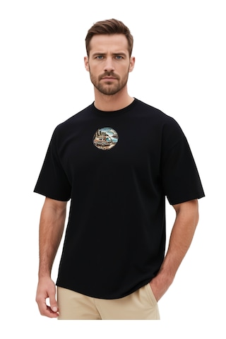 Ogc Karavan Oversize Unisex T-shirt Siyah
