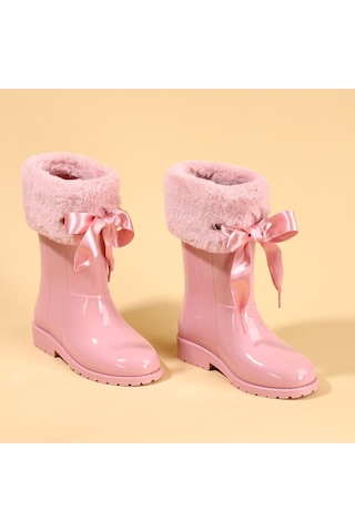 Igor W10239 Campera Charol Soft Su Geçirmez Kız Çocuk Yağmur Kar Çizmesi - Pembe