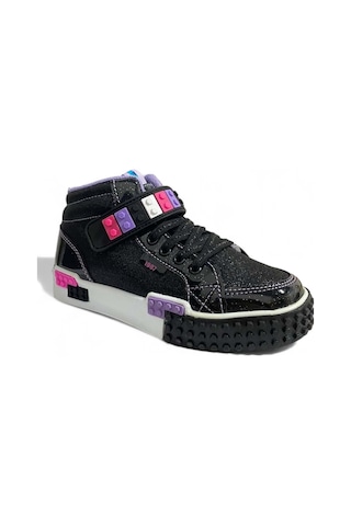 M.P Mp 242-3308 Çocuk Spor Ayakkabı Siyah - Pembe