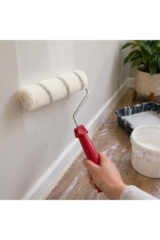 Orret Home 20 Cm Boya Rulosu Ve Yedek Rulo Seti Profesyonel Boya Badana Rulosu Duvar Boyama Rulosu Tüy Bırakmaz Rulo F