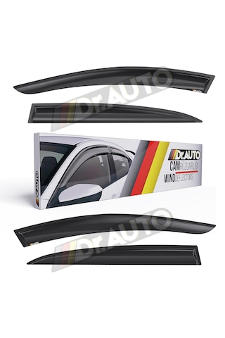 Peugeot 407 2004-2011 Cam Rüzgarlığı 4'lü