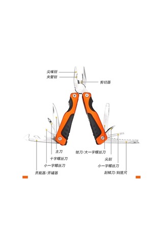 Pazly Çoklu Kullanım Pense Paslanmaz Çelik Katlanır Bıçak Kamp Açacak & Tirbuşon 001 Tools Çok Amaçlı Pense Paslanmaz Çelik Katlanır Bıçak Kamp Açacak & Tirbuşon 001 Ahşap