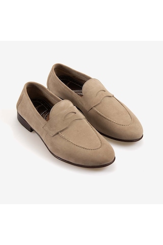 Mocassini Gold Erkek Loafer 65936 Biscuit Süed