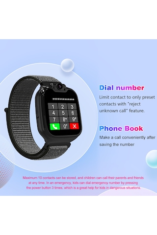 Geeksen G9 2G Arama Çocuk Akıllı Saat (İthalatçı Garantili)