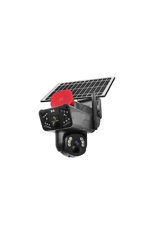 O-kam 3815 4g 6mp Dual Lens Solar Ptz Kamera Sirenli