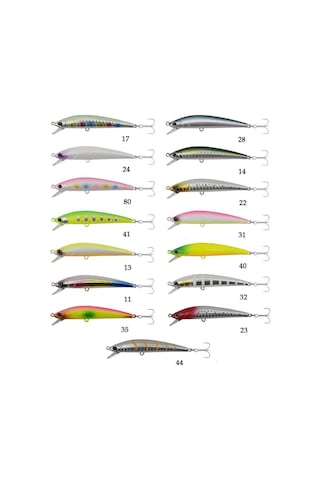 Power Line Minnow 02 80f Kurşun Arkası Maket Balık