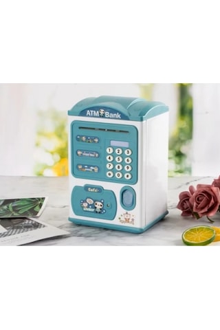 Sevimli Tasarımlı Şifreli Atm Kumbara