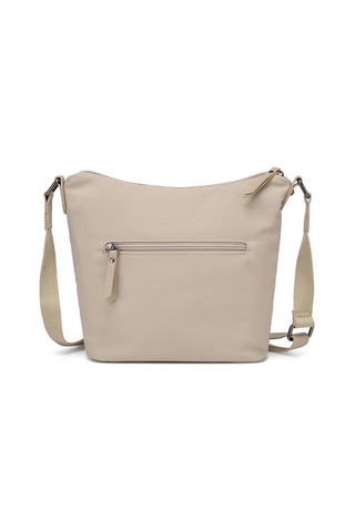 Smart Bags Twill Dimi Kumaş Postacı Kadın Çantası 3327 Bej