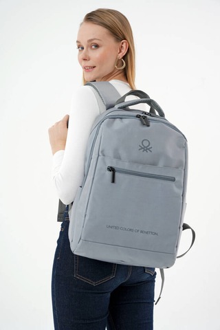United Colors Of Benetton Unıted Colors Of Benetton Unisex Sırt Çantası 20957 Gri