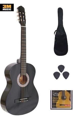 4/4 Tam Boy Klasik Gitar Siyah 4/4 Tam Boy Klasik Gitar Siyah