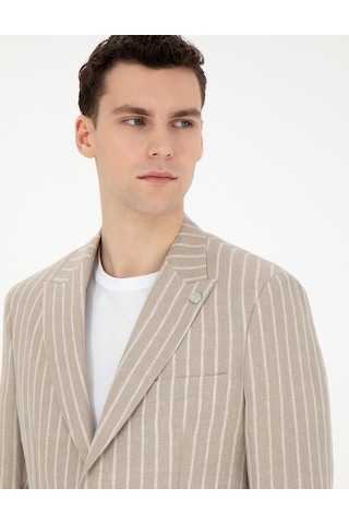 Pierre Cardin Erkek Açık Kahverengi Ceket 50284995-vr002