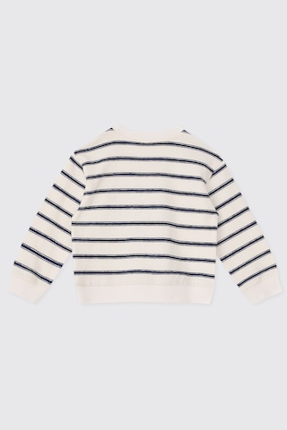 Panço Erkek Bebek Bisiklet Yaka Baskı Detaylı Ekru Sweatshirt 2621bb08015 Krem