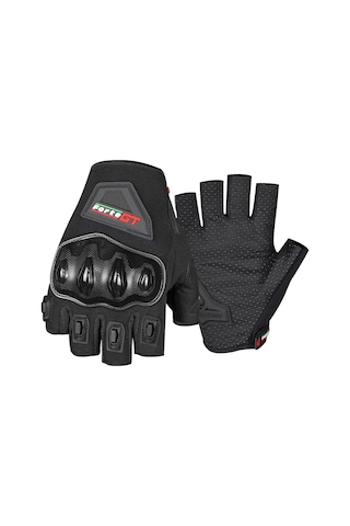 Eldiven Forte Gt 20 Pro Parmaksız Yazlık Siyah