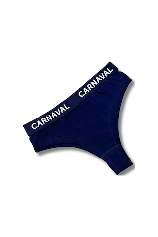 Carnaval Socks Carnaval Lacivert Renkli Premium Kadın Brazilian Külot Çok Renkli