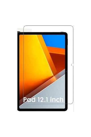 Xiaomi Poco Pad 12.1 İnç İle Uyumlu Tam Koruma Nano Esnek Tablet Kırılmaz Ekran Koruyucu