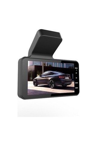 Lemestar 4 İnç Dokunmatik Ips Ekran 1080p Full Hd Çift Lensli Gizli Sürücü Kaydedici - Dayanıklı Ve Kompakt Tasarım