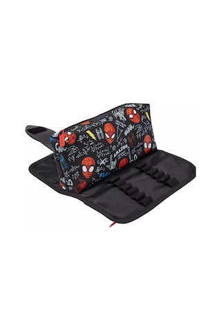 Snapbuy Avustralya Smiggle Spider-man Kalem Kutusu, Örümcek Adam Kalemlik 22.5 12.5cm Kırmızı - Siyah