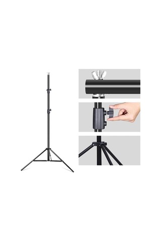 Cazipshop 2x3m Fon Standı Background Fon Perde Için Stand