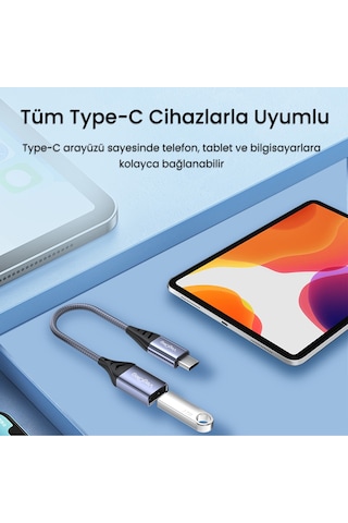 Veggieg Type-c To Usb 2.0 Otg Çevirici Dönüştürücü Adaptör
