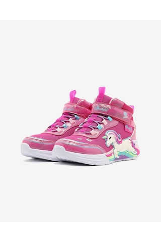 Skechers Unıcorn Chaser Büyük Kız Çocuk Pembe Işıklı Bot 303302l Pkmt Pembe