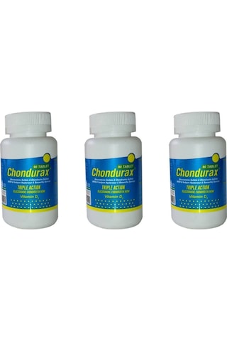 3 Kutu Chondurax Glucosamine Chondroitin Msm 90 Tablet