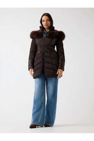 Guess New Oxana Kadın Kahverengi Mont W4bl61wglz0-g1eb Kahverengi