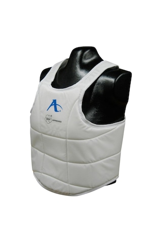 Arawaza WKF Onaylı Karate Vücut Koruyucu Beyaz