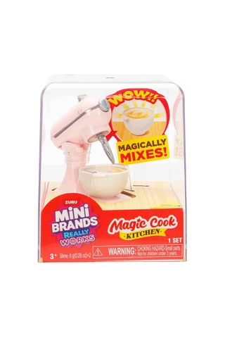 Mini Brands Magic Cook Kitchen Mikser Mini Mutfak Seti Çalışan Minyatür Oyuncak 3+