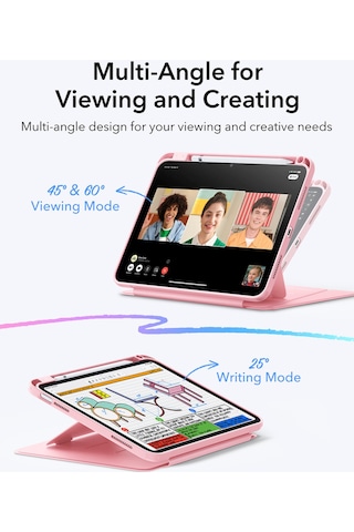iPad Uyumlu 10. Nesil / 11.nesil A14/a16 Flip Manyetik Kılıf Kapaklı Kılıf