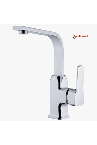 Ulu-el Dönerli Lavabo Bataryası Musluğu Çeşmesi Krom