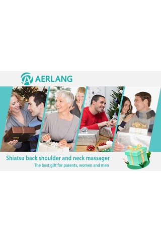 Lichen Shiatsu Sırt Ve Boyun Masaj Aleti, Sırt Masaj Aleti, Beyaz