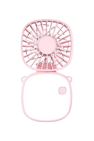 Volkano Katlanır Aynalı Mini Fan Pembe Vk-200 Vk-200 Pem