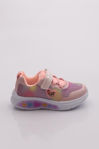 Marco Kids 09-26y910 Çocuk Filet Işıklı Spor Ayakkabı Pudra