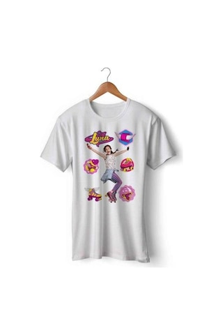 Soy Luna Genç Kız Paten Kısa Kol Tişört T-Shirt