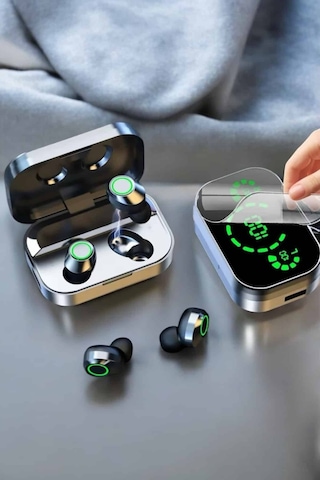 Bluetooth Kulaklık Çift Telefon Desteği Ve Suya Dayanıklı Powerbankli -
