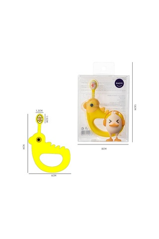 Sones 2 Adet Raoyı Karikatür Küçük Sarı Tavuk Yumuşak Saç Diş Fırçası Sarı