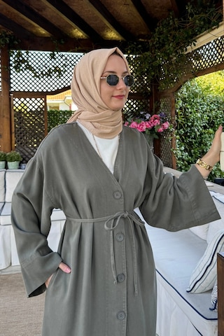 Rabia Şamlı Nazenin Kot Tencel Kap Çağla Normal