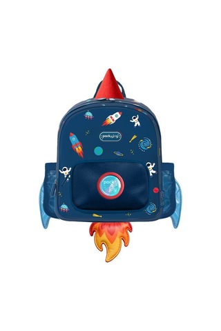 Packnjoy - Çocuk Sırt Çantası Small 2-4 Yaş - Star Explorer Lacivert