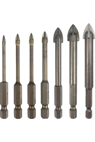 Bit Beton Çimento Matkap Ucu Çok Fonksiyonlu Delme Deliği Açıcı