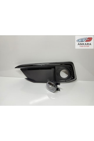 Honda Civic Fc5 2019-2021 Makyajlı Kasa Sis Lamba Ve Kapak Takımı Ön Sol Siyah Tip Kapak+ledli Sol Ön Sis